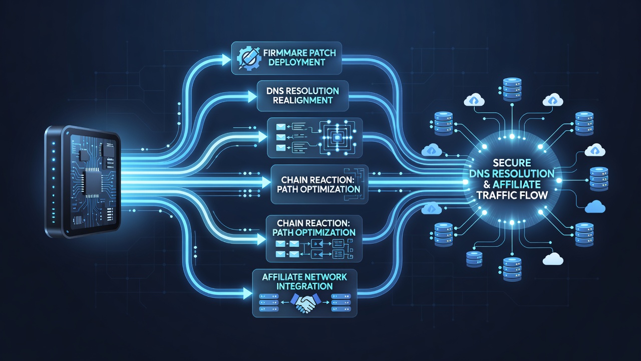 Smart home devices experiencing pairing adjustments following DNS path changes in updated router environments