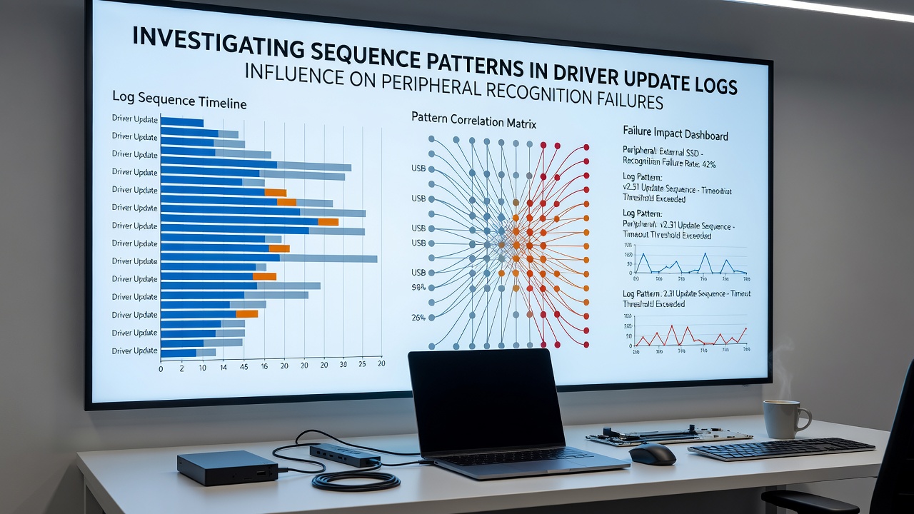 Flowchart of update sequences leading to peripheral recognition errors in multi-user homes